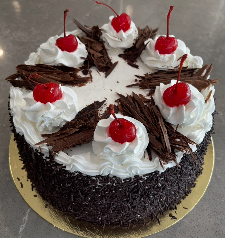 Chocolate cherry cake